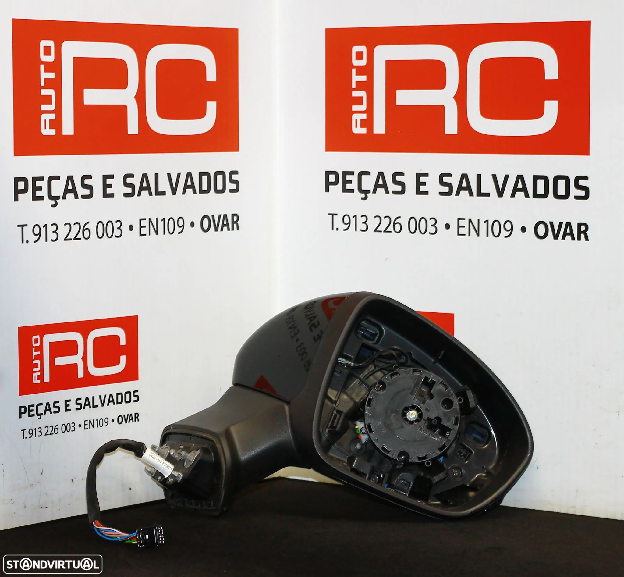 ESPELHO RETROVISOR DIREITO RENAULT CAPTUR - 1