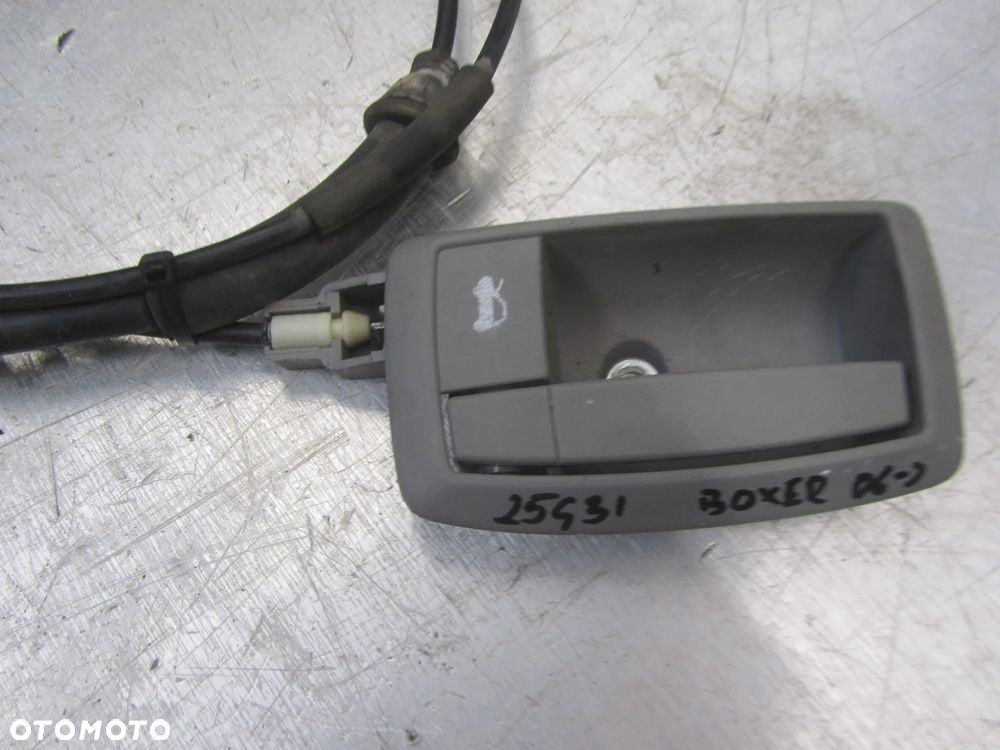 Linka-Klamka Otwierania Maski Citroen Jumper-Ducato-Boxer 2006- - 3