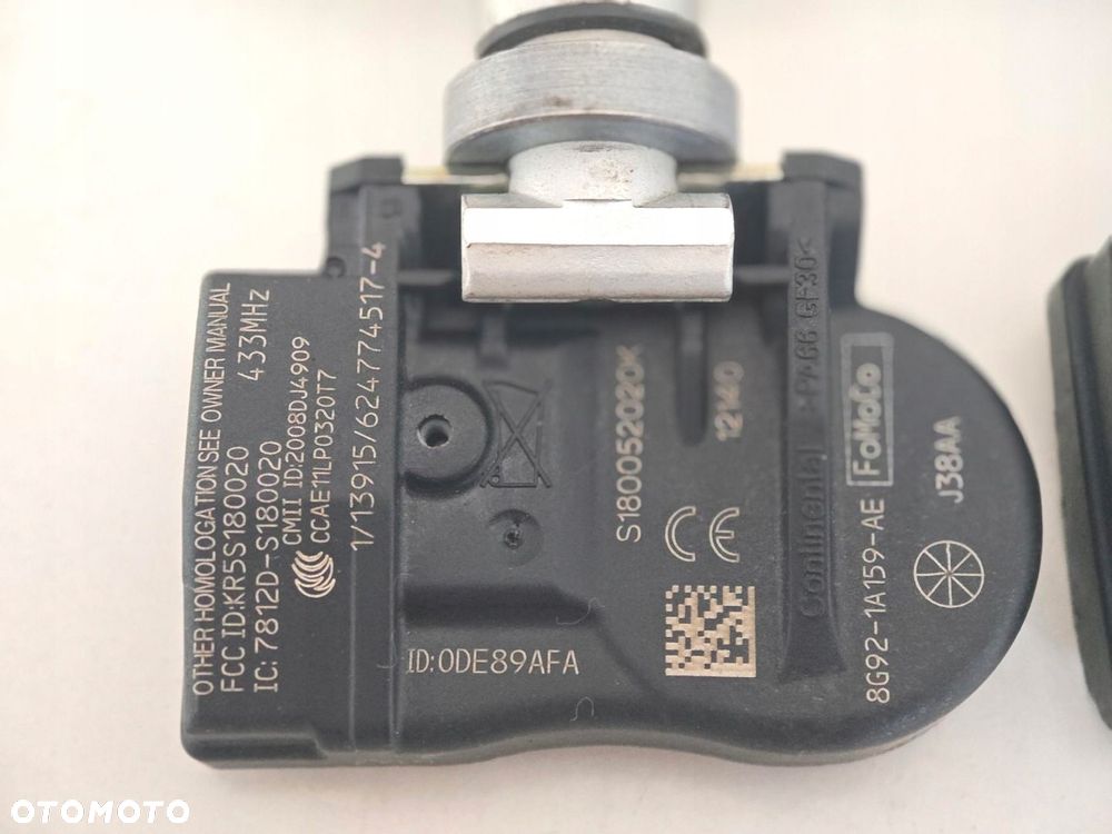 4x Czujnik ciśnienia kół TPMS Ford Galaxy Mondeo MK4 Volvo S40 S80 V50 V60 - 2