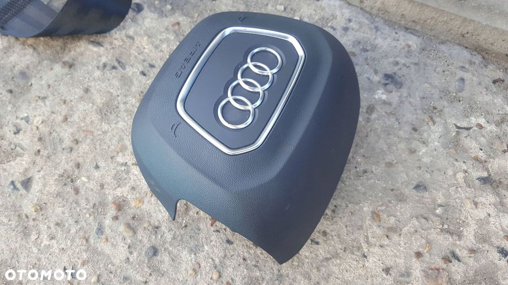 AUDI Q7 4M 2015r DESKA ROZDZIELCZA KONSOLA PODUSZKI AIRBAG PASY HEADUP ORGI - 7