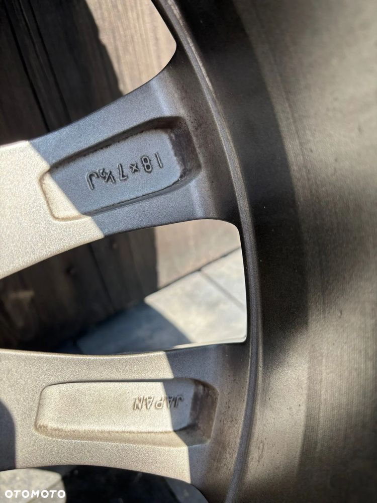 Koła Felgi TOYOTA 7,5J x 18 ET 45 Toyota OEM Rav 4 Avensis - 7