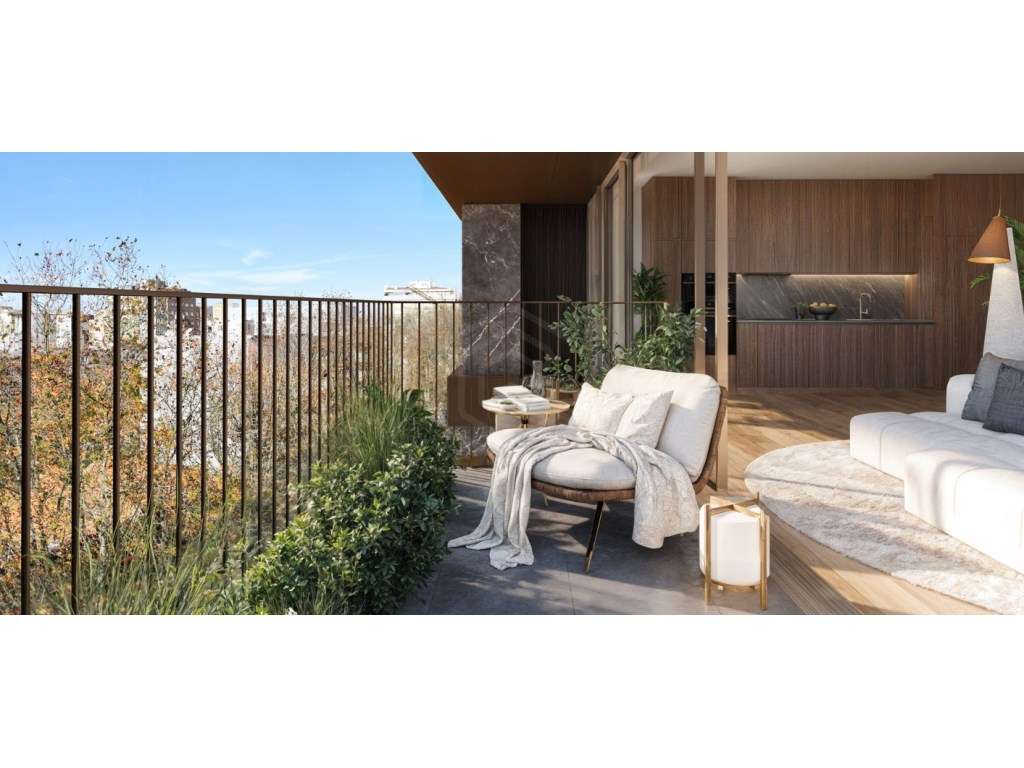 Apartamento T2 em Empreendimento de Arquitetura Sofisticada em Mato... - Grande imagem: 2/24