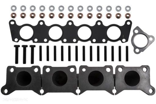 KOLEKTOR WYDECHOWY AUDI A4 B5 B6 B7 A6 C5 1.8T 058253033E - 4