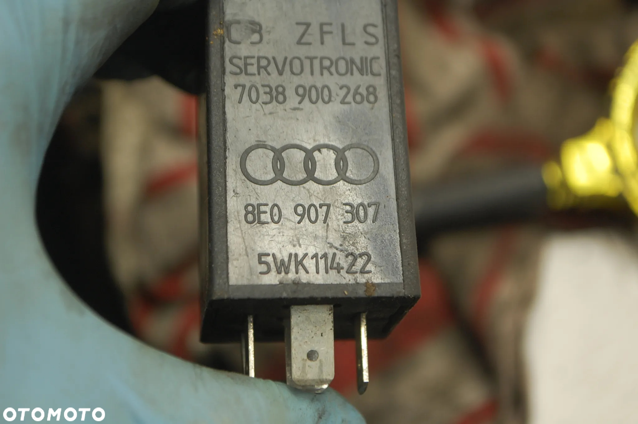 PRZEKAŹNIK "629" 8E0907307 SERVOTRONIC AUDI A4 B6 B7 - 3