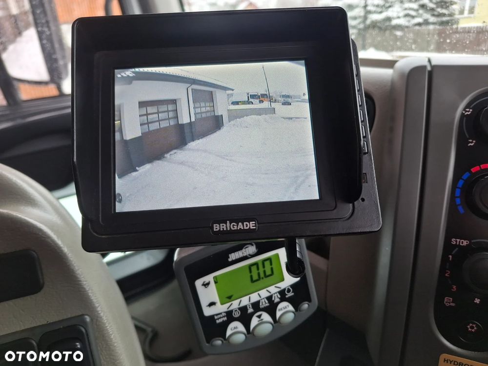Renault Midlum 220 DXI Zamiatarka SEMAT Zoeller Johnston Szczotki L/R Obie Strony 2013r Napęd Hydrostat 36 tyś Kilometrów 3132 Mth Euro 5 Rura Do Liści Studzienek - 17