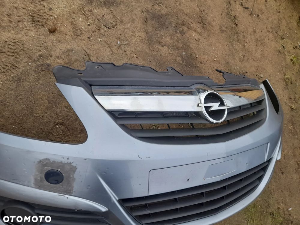 OPEL CORSA D ZDERZAK PRZEDNI PRZÒD - 5