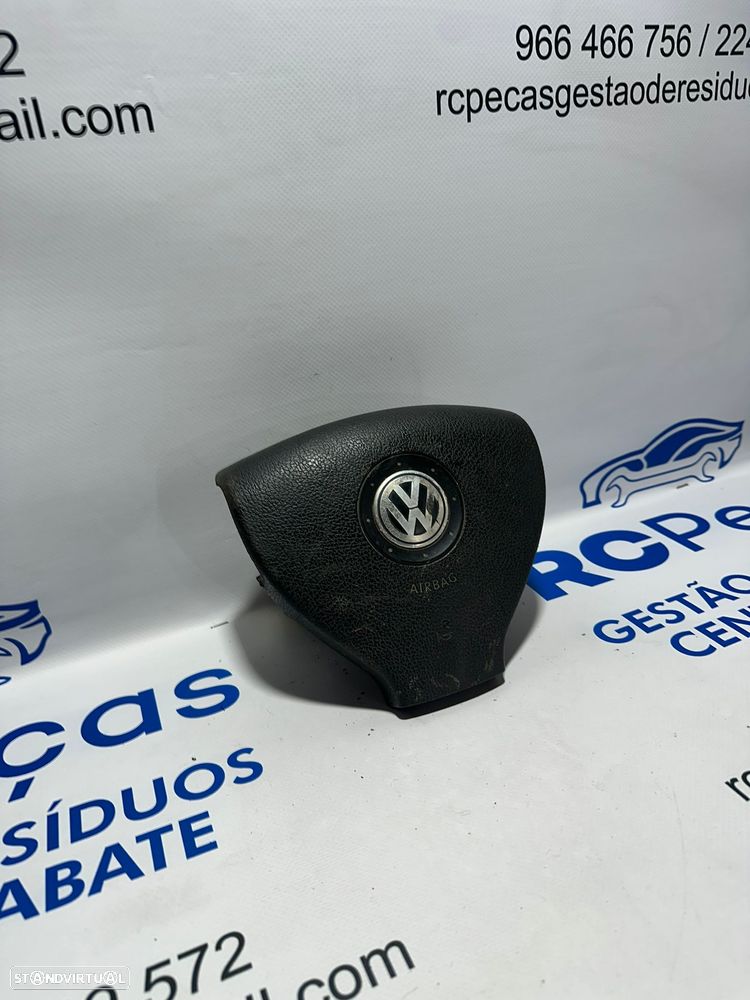 .Airbag Volante Condutor Guiador Original VW Volkswagen 5N0880201B 2003 - 2016 - 2