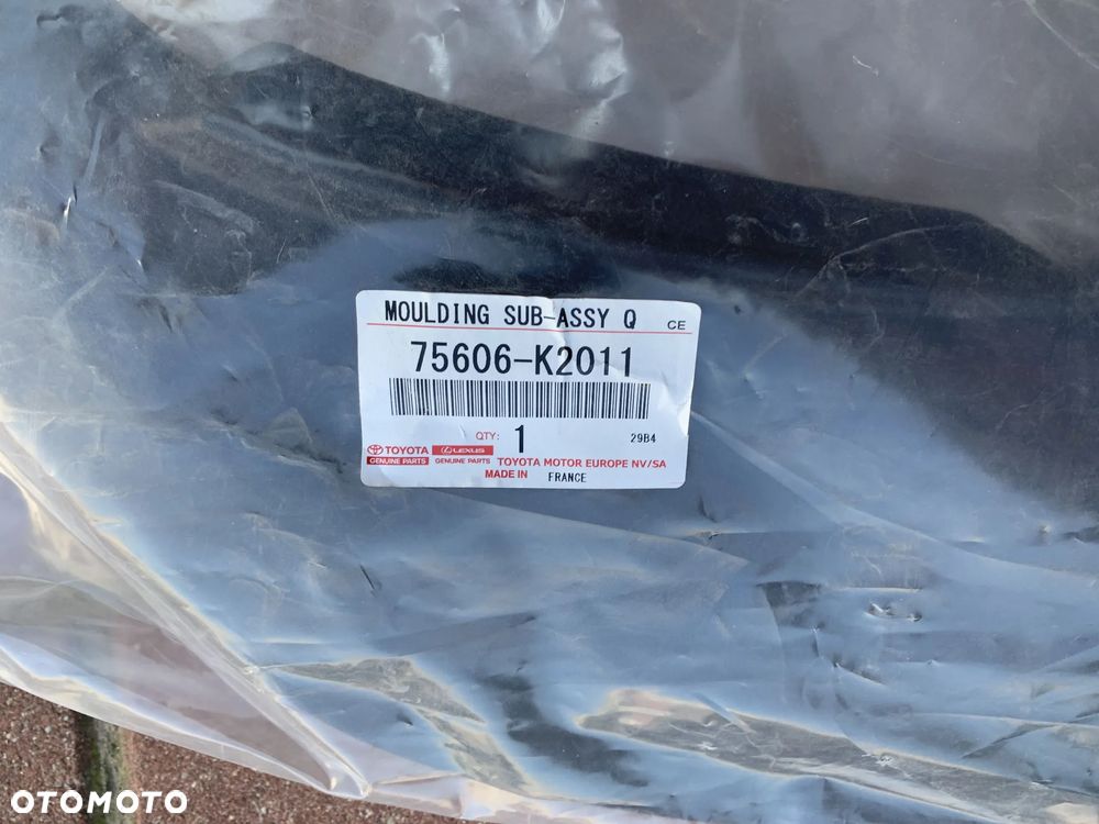 TOYOTA YARIS CROSS 2020- LISTWA BŁOTNIKA LEWY TYŁ LEWA TYLNA NOWA 75606-K2011 - 8