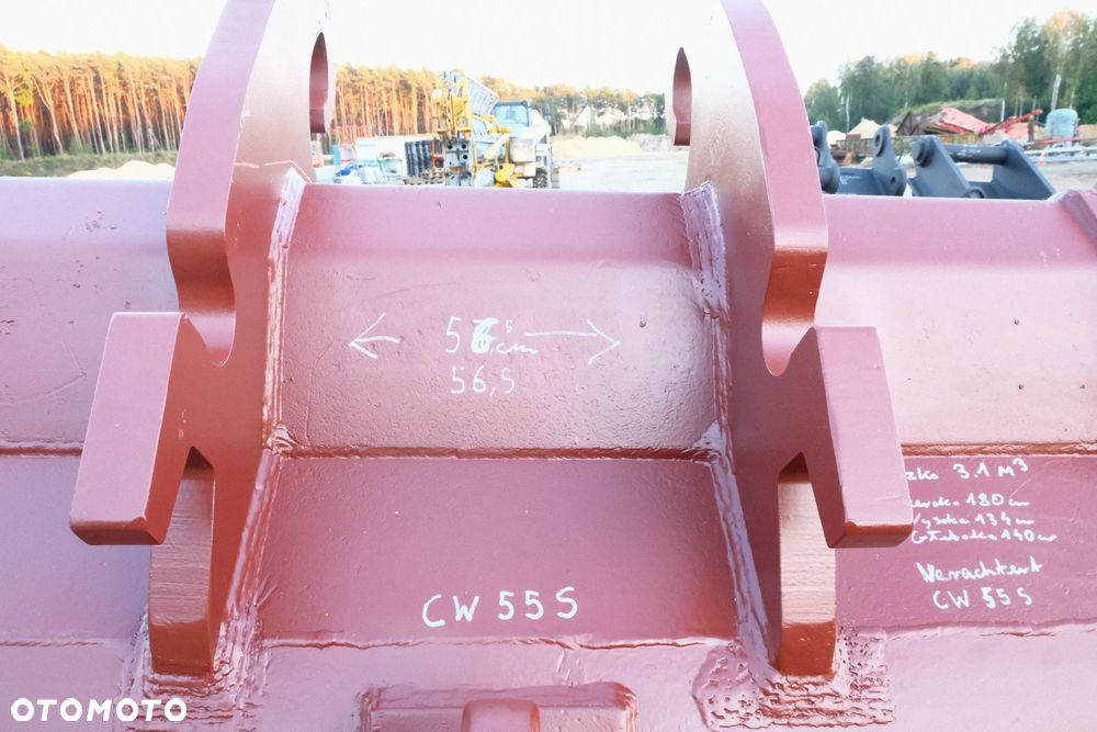 łyżka duża 3,2 m3 verachtert CW 55 S do koparki 40-55 ton - 10