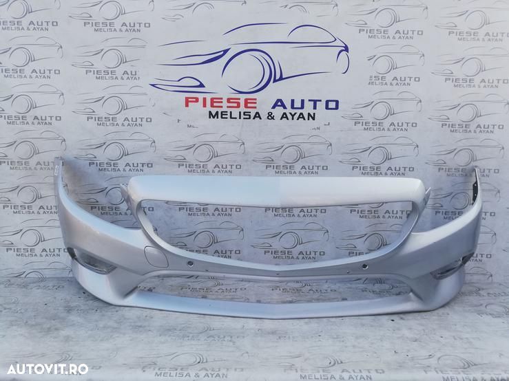 Bara fata Mercedes C-class W205 Facelift an 2018-2021 Gauri pentru 6 senzori - 1