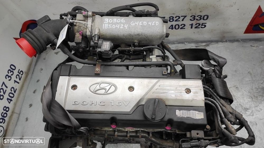 MOTOR COMPLETO HYUNDAI MATRIX 2007 - 6