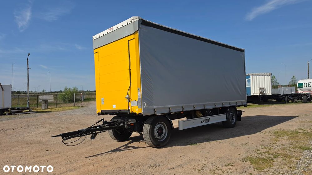 Fliegl 37.500zł netto PRZYCZEPA 7,30x2.70m FIRANKA 2019 rok ST.BDB MOŻLIWOŚĆ TRANSPORTU - 1