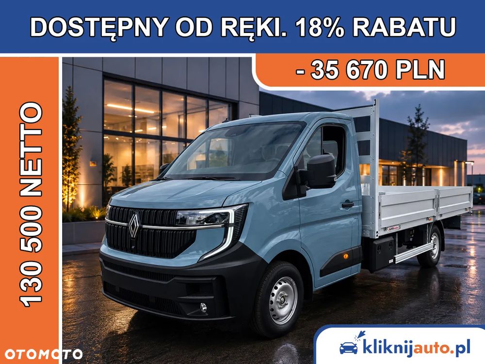 Renault Master Skrzynia Otwarta FWD EXTRA 3,5T L3 2.0 dCi150 E6x - 1