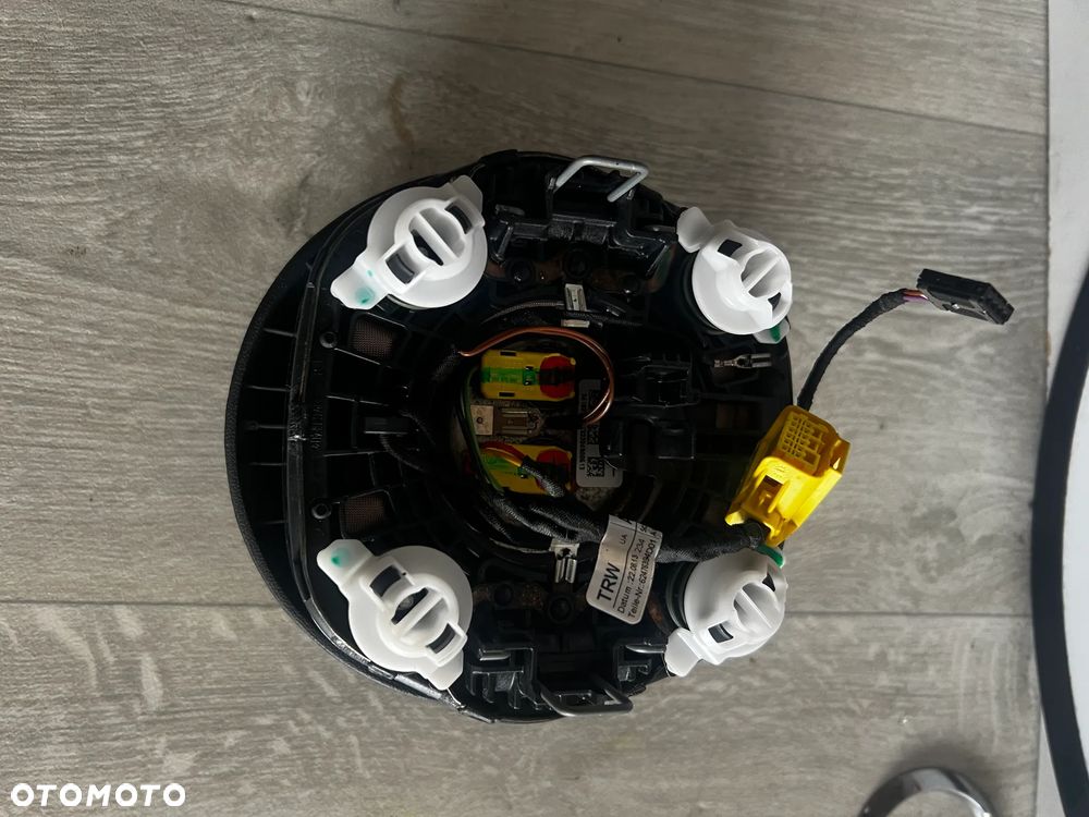 KIEROWNICA SKÓRZANA PIKOWANA MULTI ŁOPATKI AUDI Q7 4L LIFT 4L0419091 AS AIRBAG 4L0880201 AJ Z INSTALACJĄ - 9