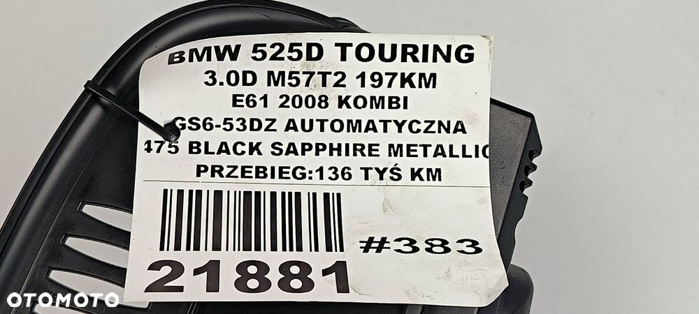 LICZNIK ZEGAR BMW 525D A2C53299838 - 7