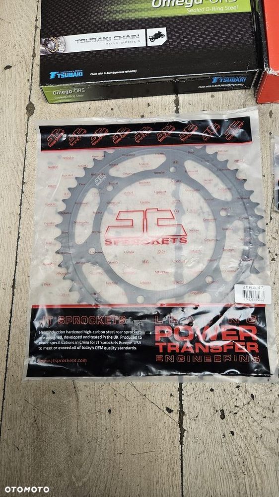 Zestaw napędowy Tsubaki Chainkit łańcuch 520 zębatki 16/47 Aprilia Pegaso 650 - 2