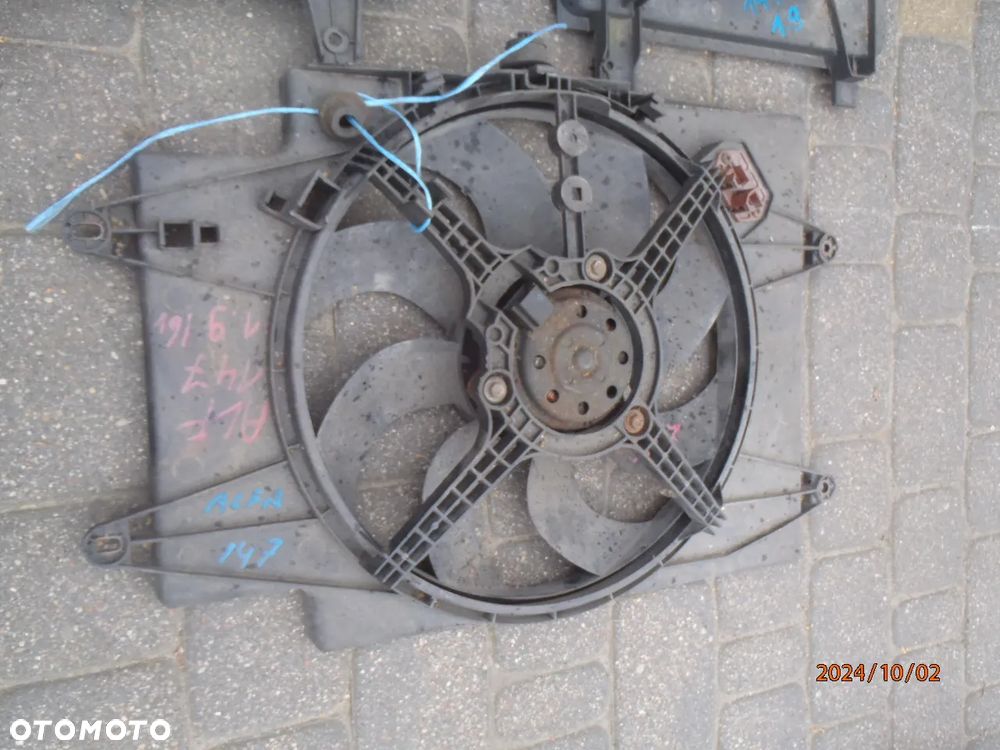 wentylator chłodnicy ramka obudowa alfa romeo lancia kappa dedra thema 147 156 159 155 oryginał jak nowy - 22