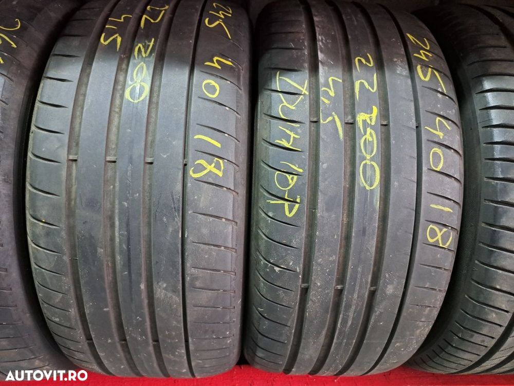 4 anvelope 245/40 R18 Dunlop - 3