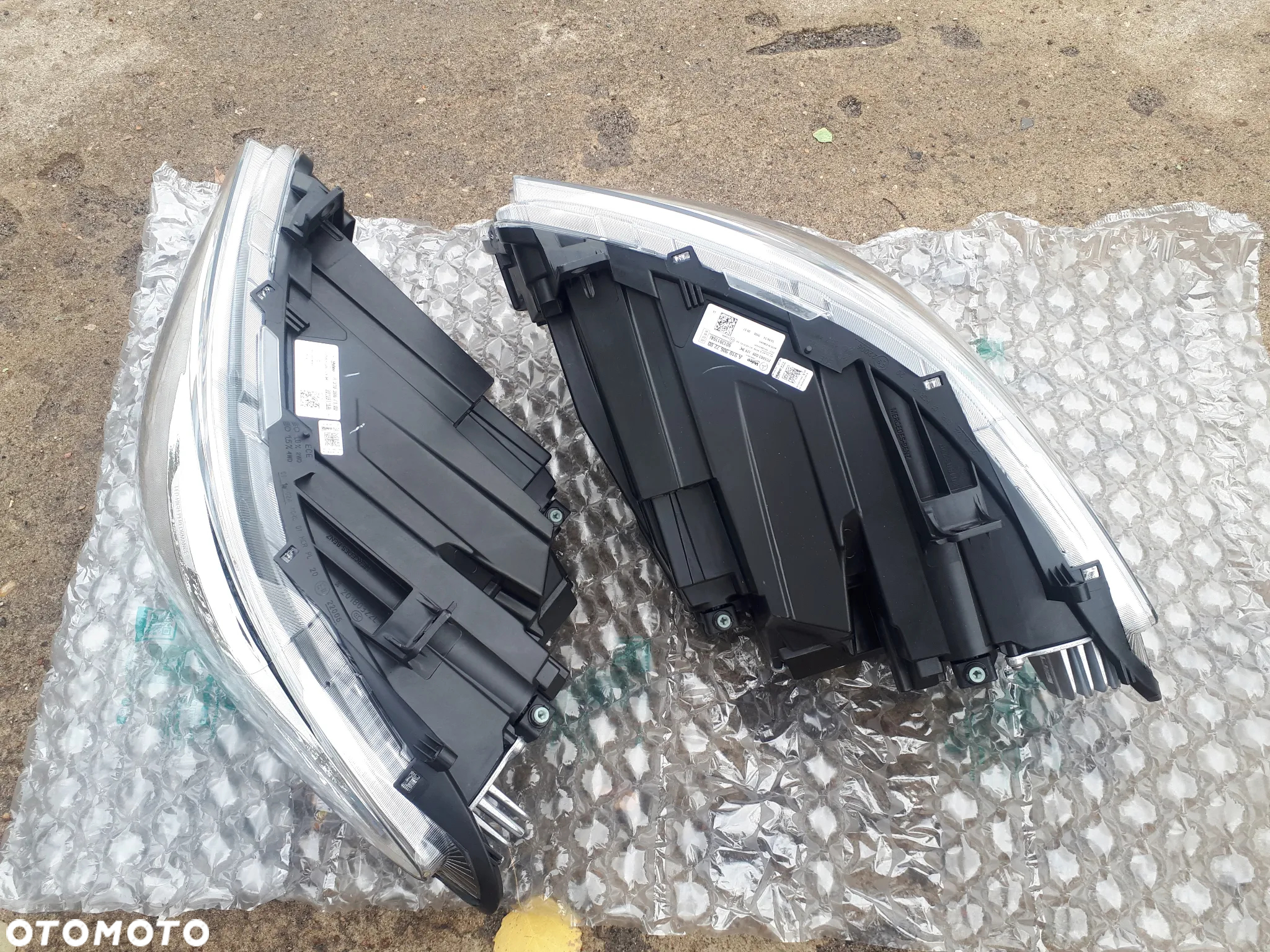 MERCEDES SPRINTER 907 910 LAMPY PRZEDNIE FULL LED KOMPLETNE ORYGINAŁ NOWE - 4