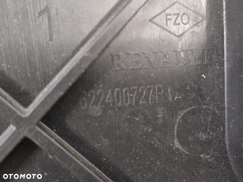 RENAULT KADJAR ŚLIZG UCHWYT WSPORNIK MOCOWANIE ZDERZAKA BELKI PRZÓD 622400727R - 6