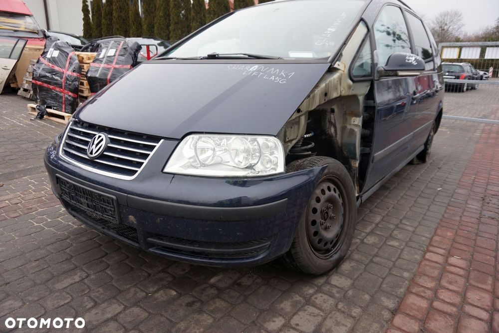 VOLKSWAGEN SHARAN I MK1 LIFT 7M9 2009 LA5G 2.0 8V ATM 115KM KZY GRANATOWY na części - 1