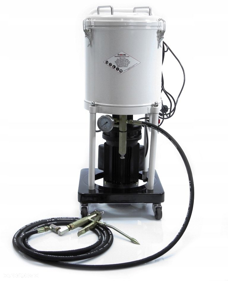 MAR-POL SMAROWNICA ELEKTRYCZNA 20L TAWOTNICA PNEUMATYCZNA 1,5kW M78065 - 4