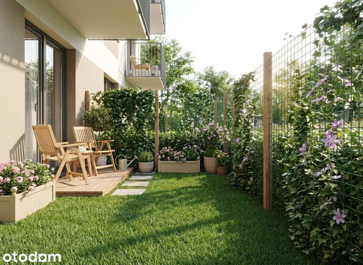 Najtańsze 2 pokoje z OGRODEM 60m2 + Standard PREMIUM_ 20min do GDAŃSKA