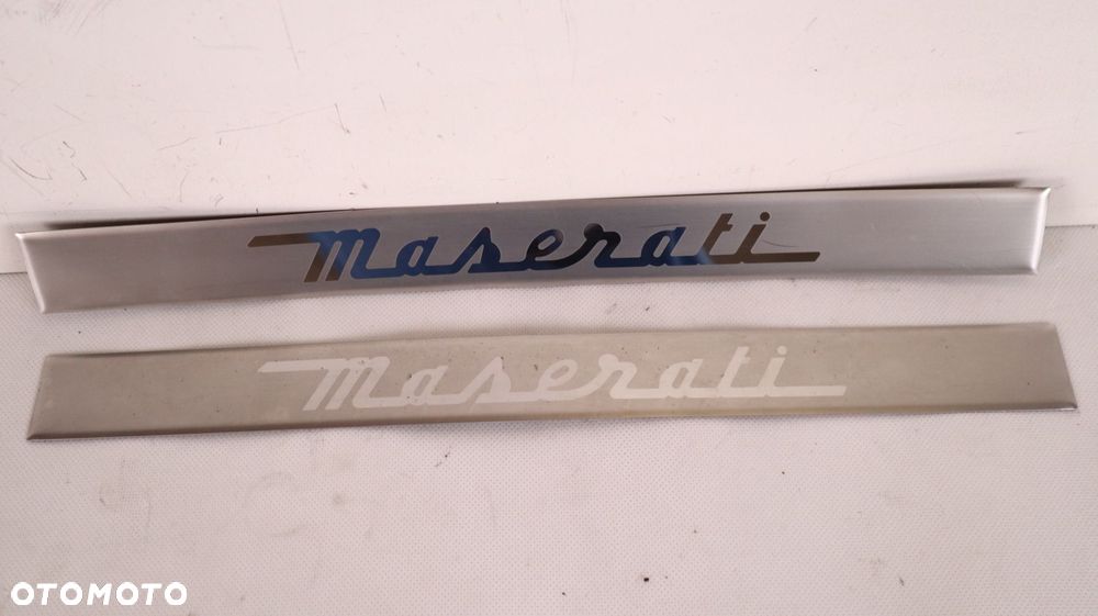 MASERATI GHIBLI 14- OSŁONY NAKŁADKI PROGU - 2