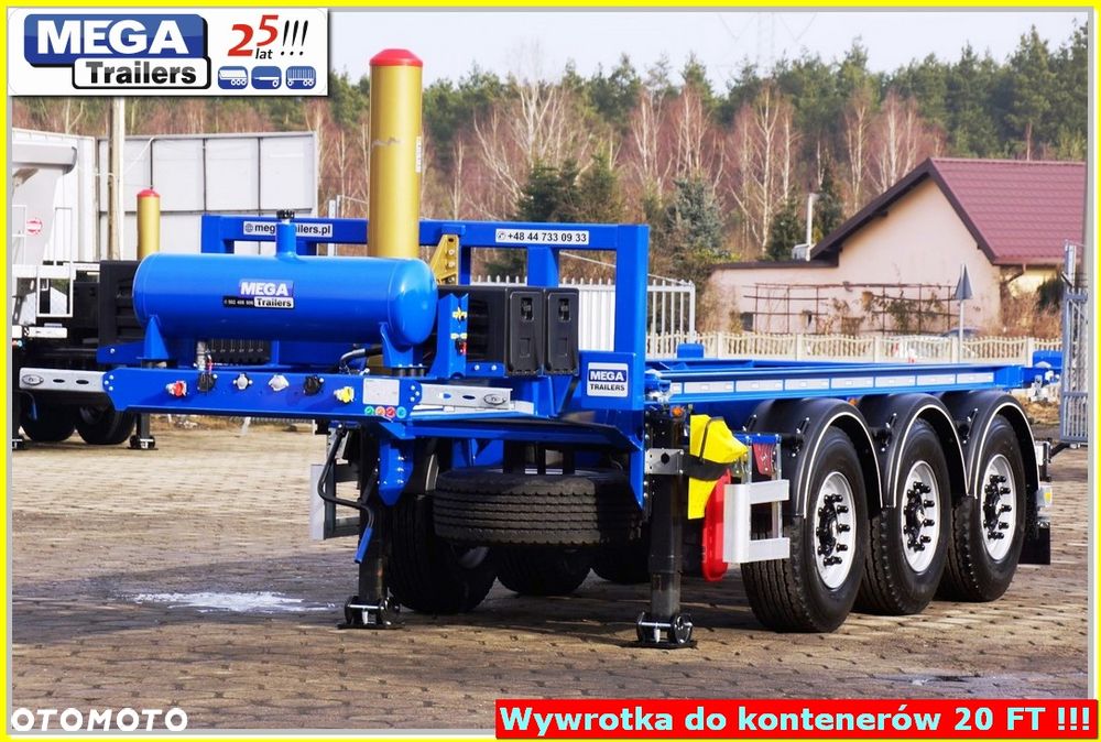 Inny Kontenerowa 20 FT / wywrot + Full ADR EX2, EX3, FL, OT - MEGA Trailers !!! - 3
