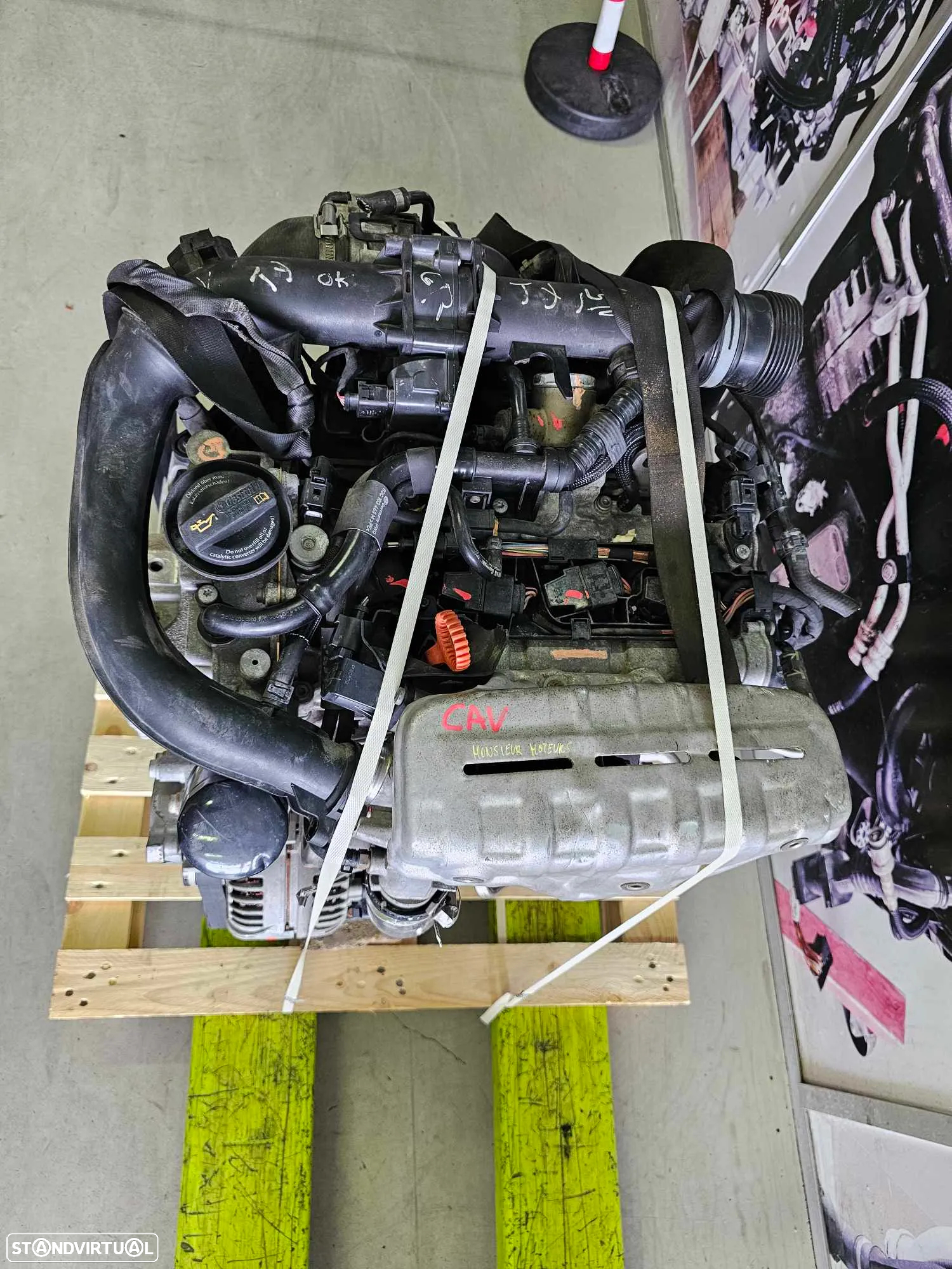 Motor Audi A1 1.4 TSI 2009 de 180cv, ref CAV - 2