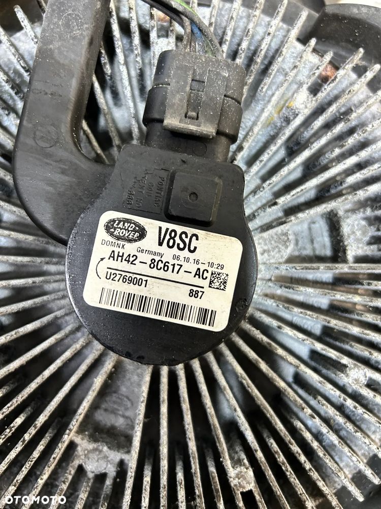 RANGE ROVER 5.0 V8 superharger WENTYLATOR VISCO WISKO VISKO - 1