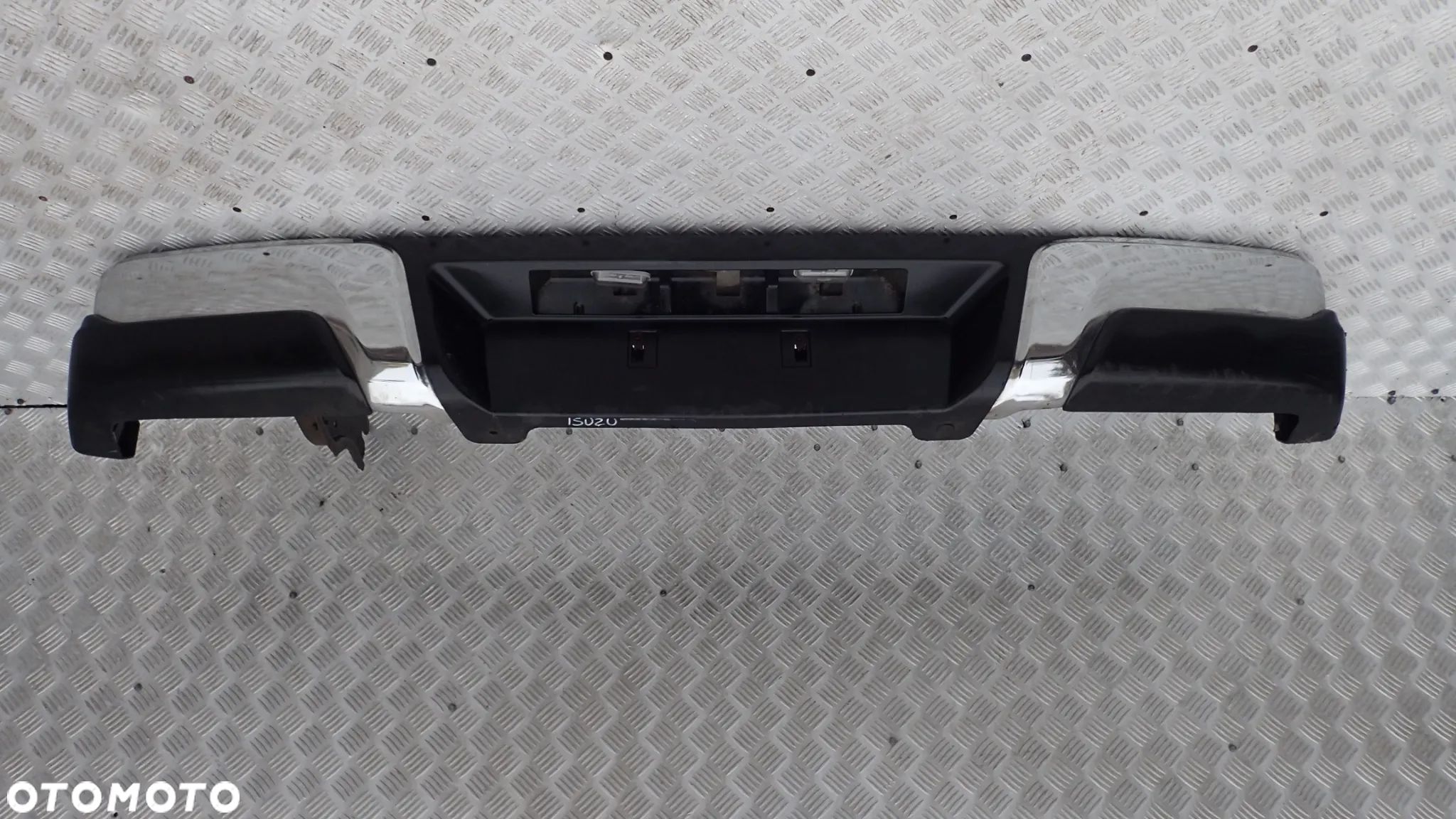 ZDERZAK TYLNY ISUZU D-MAX II CHROM - 1