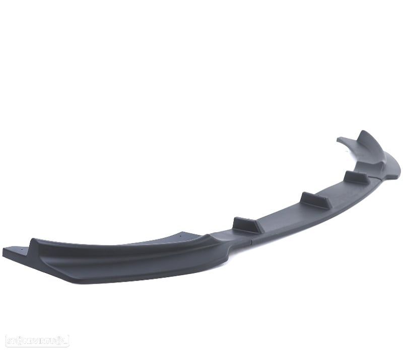 SPOILER LIP BMW F32 F33 F36 LOOK M PRETO MATE - 2
