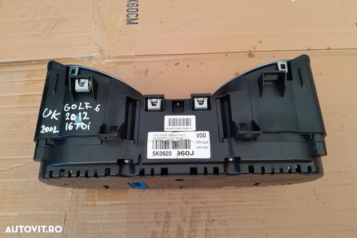 Ceasuri bord 5K0920960J Volkswagen VW Golf 6 [2008 - 2015] Hatchback - 4