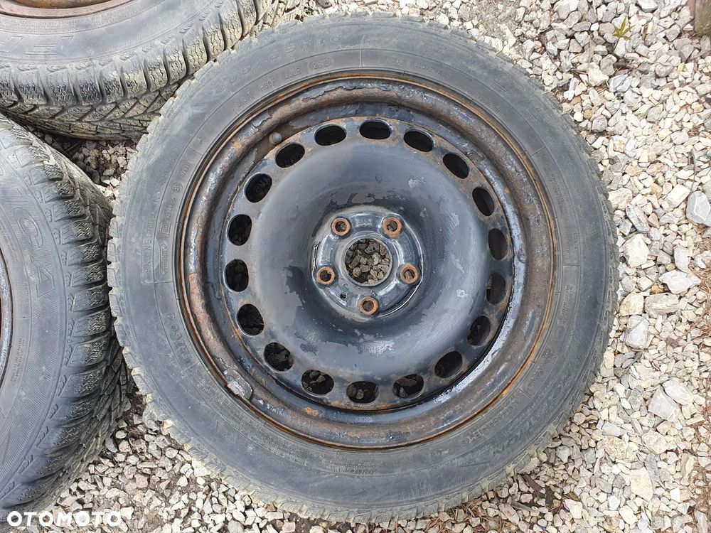 4x KOŁA R16 5x112 6.5J ET42 57.1mm ORYGINALNA FELGA VW 3C0601027H OPONY ZIMOWE 205/55/R16 DĘBICA FRIGO 2 - 5