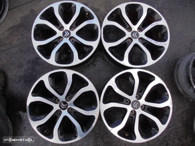 Jogo De Jantes 9671587277 CITROEN C3 PICASSO 2012 1.6 HDI 92CV 5P PRETO 26 7Jx17 4X108 64.6MM - 4