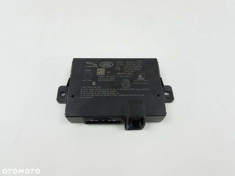 LAND ROVER SPORT L494 13-22 STEROWNIK MODUL SYSTEMU BEZKLUCZYKOWEGO DOSTEPU KEYLESS K8D2-19H440-BB - 1