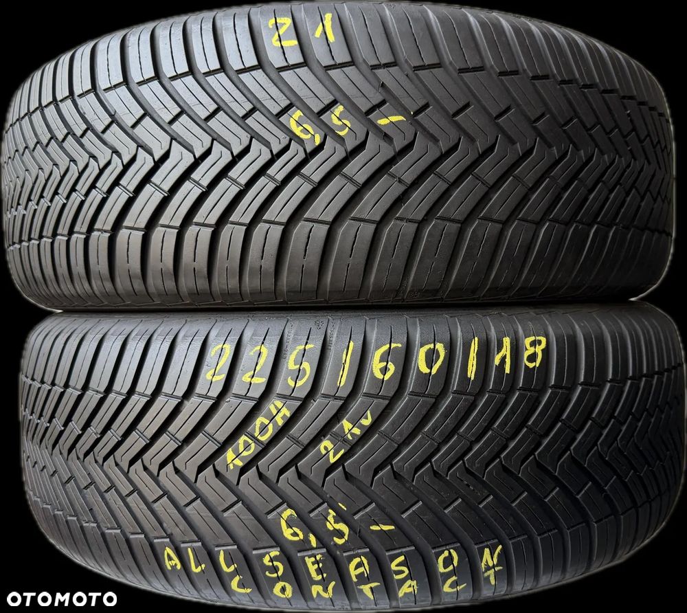 2 x 225/60R18 Continental All Season Contact - 1