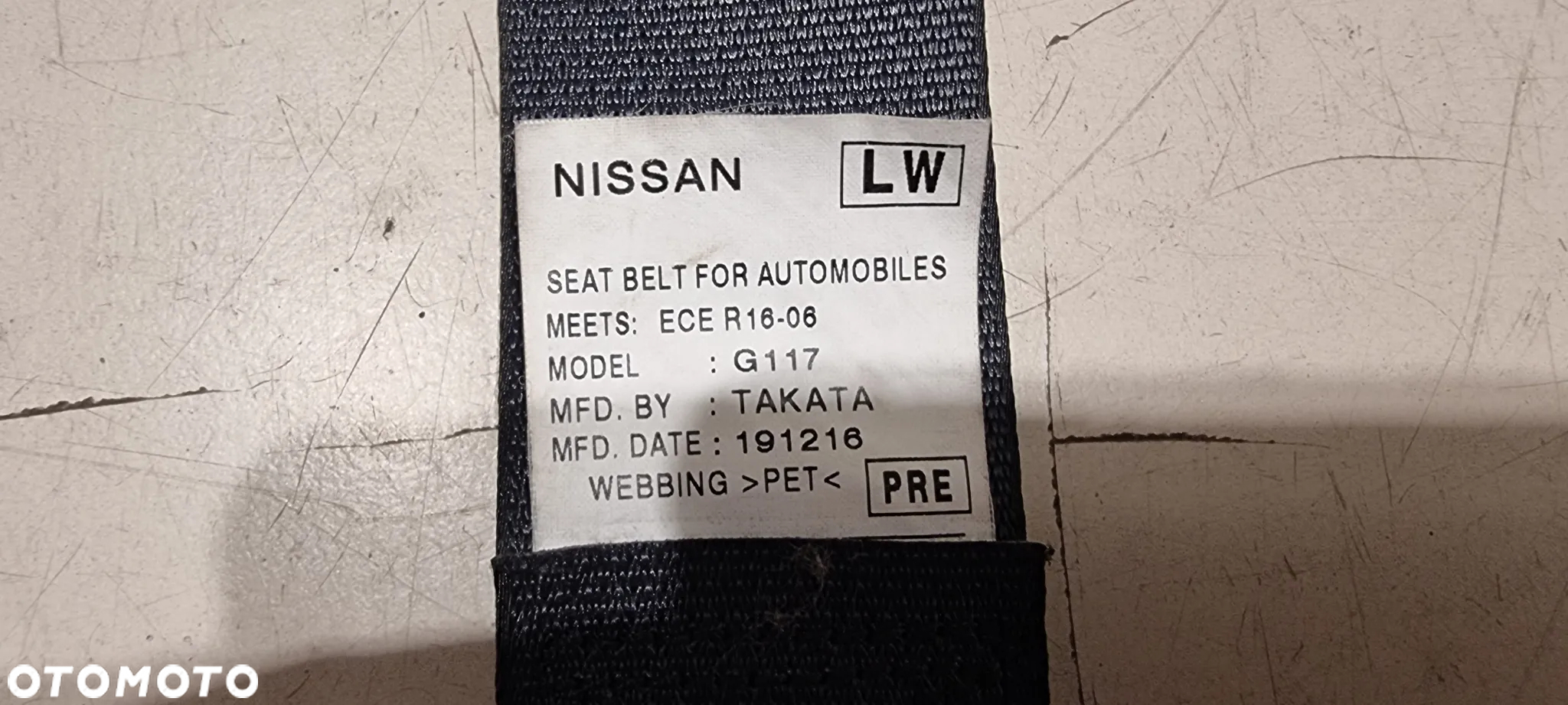 Pas bezpieczeństwa przód prawy NISSAN QASHQAI J11 LIFT '16-'19 - 4