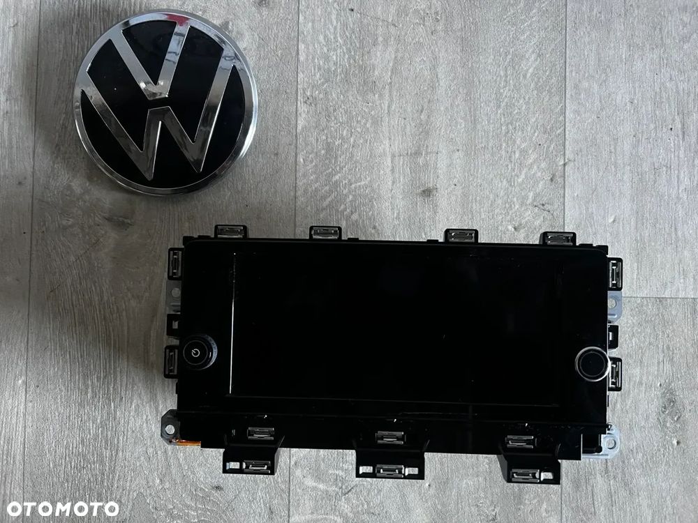 EKRAN VW CADDY WYŚWIETLACZ EKRAN LCD NAVI 5H0035869 JAK NOWY - 1