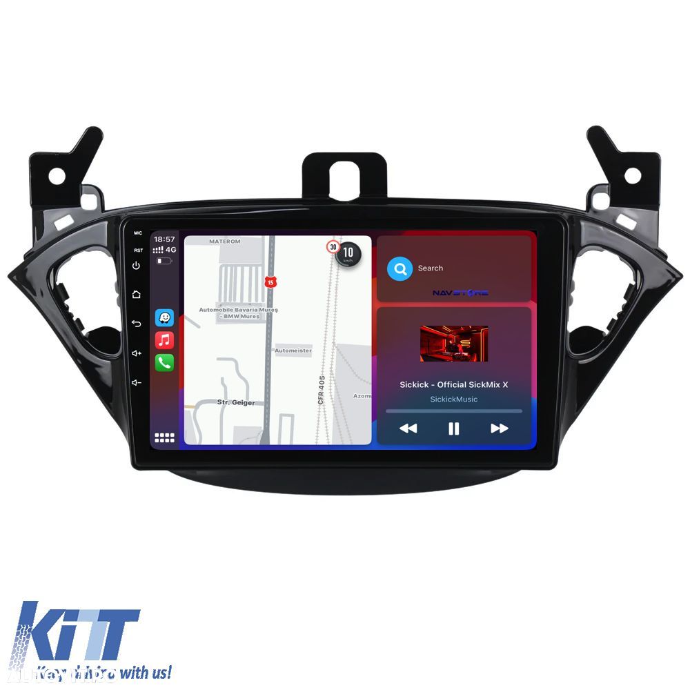 Navigatie Dedicata Opel Corsa E Adam (2012 - 2019), 9Inch, 8Gb Ram, 25 - 3