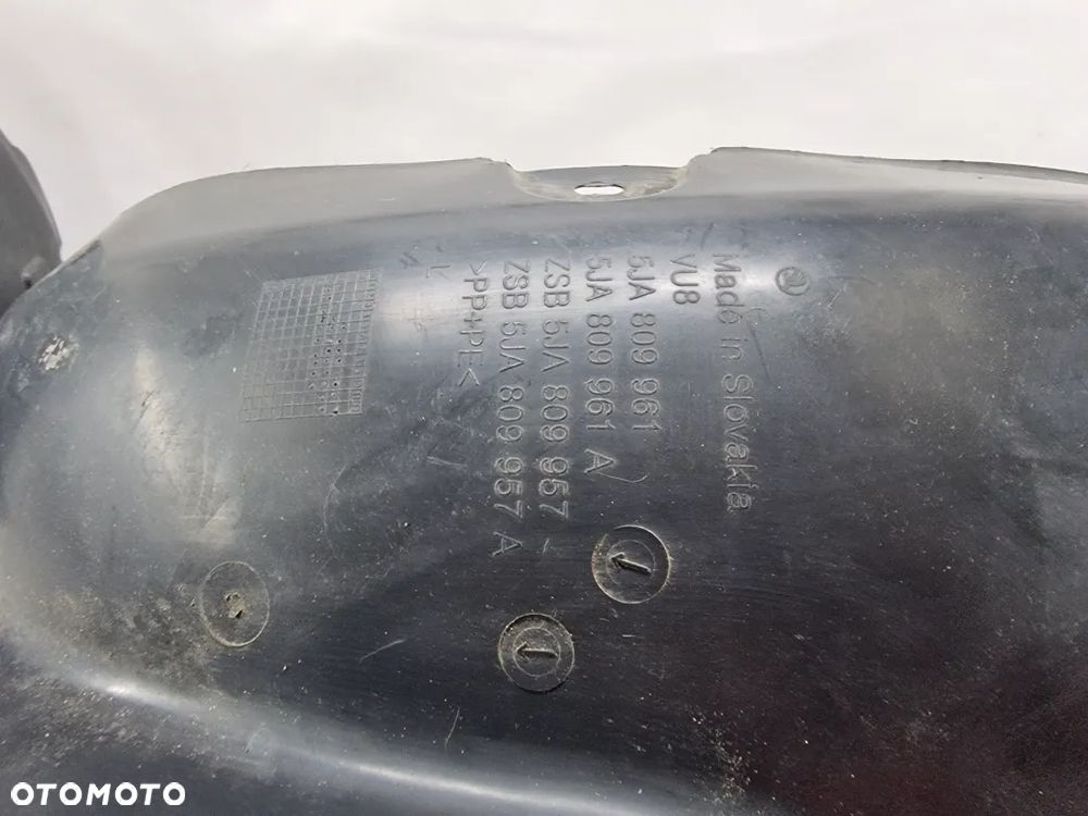 SKODA RAPID / SEAT TOLEDO IV 12- LEWE / PRAWE NADKOLE PRZEDNIE PRZÓD , NR 5JA809962 / 5JA809958 / 5JA809961 / 5JA809961A / 5JA809957 / 5JA809957A ,  NR AUKCJI N182 - 12