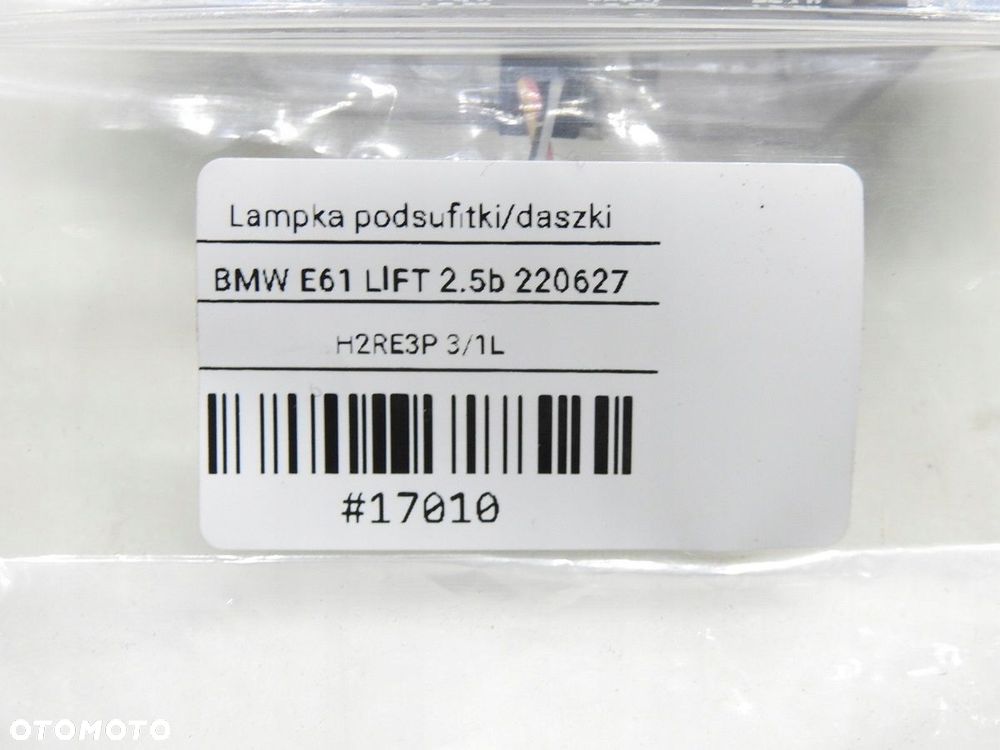 LAMPKA OŚWIETLENIE PODSUFITKI BMW E60 E61 LIFT - 8