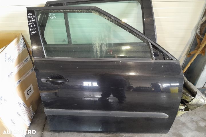Usa / Portiera fata dreapta Skoda Fabia 5J  [din 2007 pana  2010] Com - 1