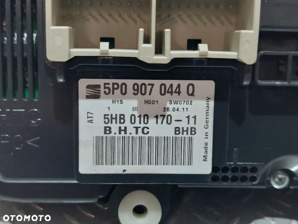PANEL KLIMATYZACJI SEAT ALTEA-LEON NR 5P0907044Q - 2