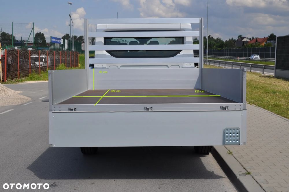 Ford TRANSIT L3 7 OSOBOWY FABRYCZNIE NOWY !!! DOSTĘPNY OD RĘKI !!! DOKA DUBEL KABINA PODWÓJNA KABINA + SKRZYNIA HAK - 7