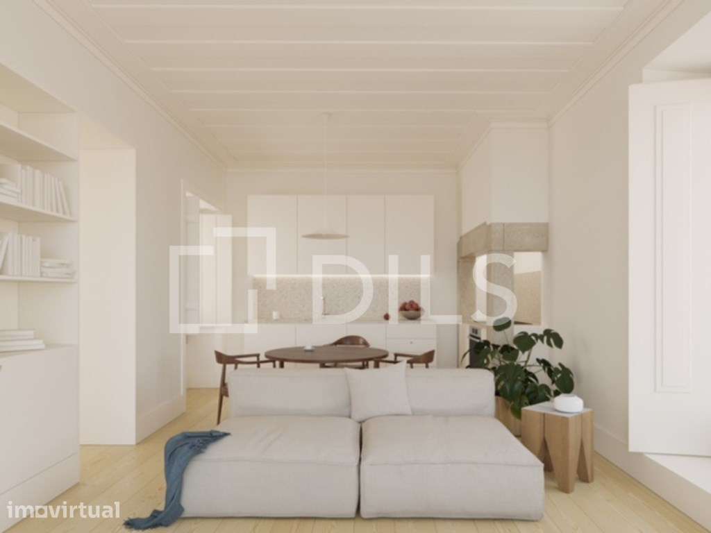 Apartamento T2 com terraço em novo empreendimento em Santos - Grande imagem: 3/32