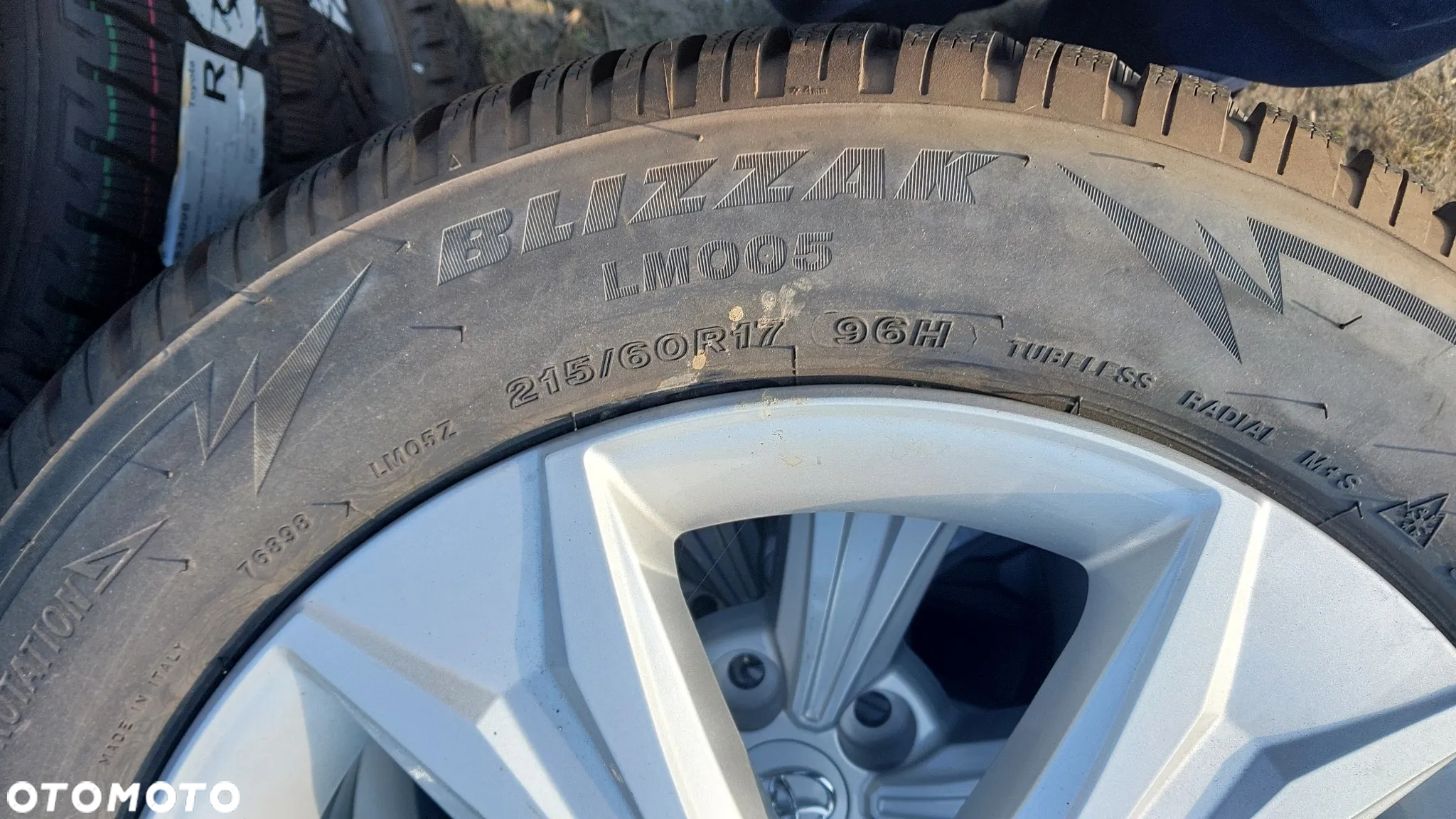 Komplet kol zimowych 17 Toyota CHR 215/60r17 zima nowe - 7