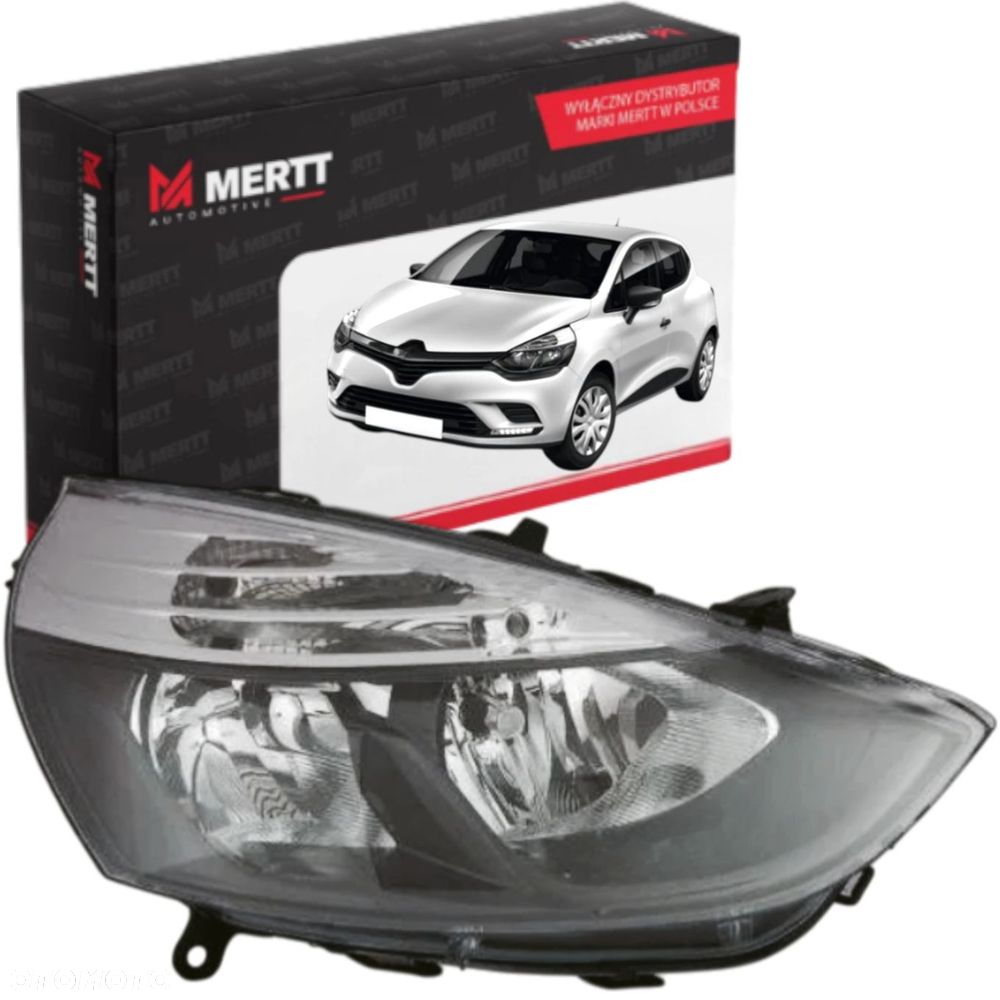 RENAULT CLIO IV 2016-2019 REFLEKTOR LAMPA PRZÓD PRAWA 260103127R - 1