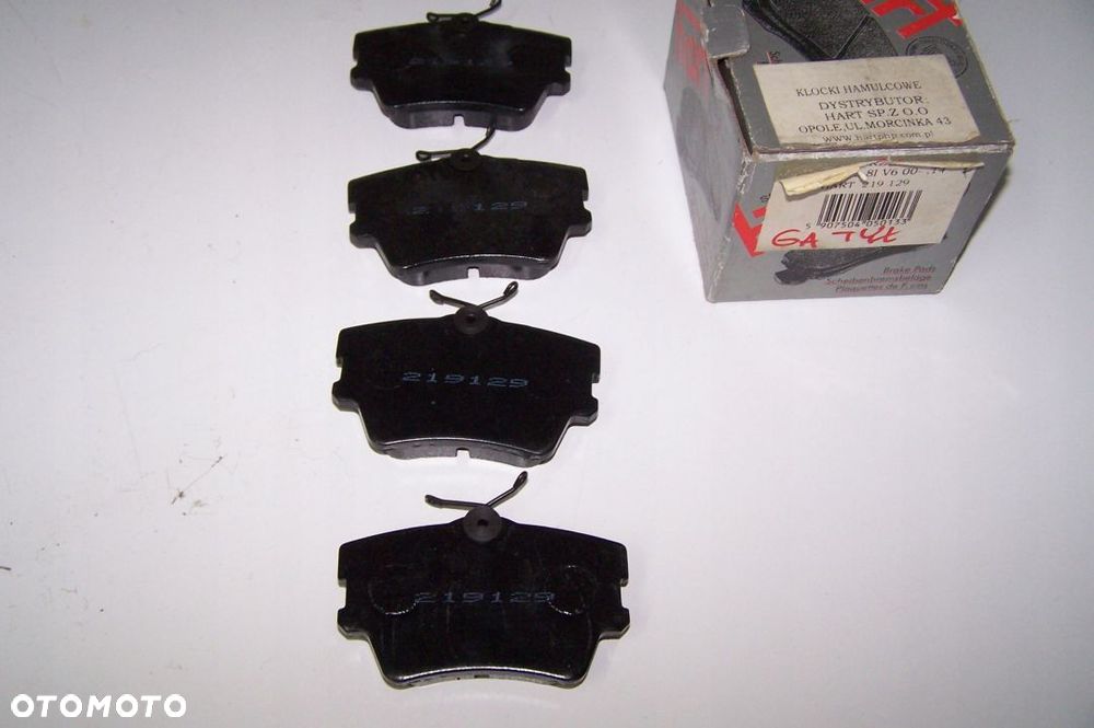 Klocki hamulcowe Hart Ford Galaxy MK2 2.8 V6 - 1